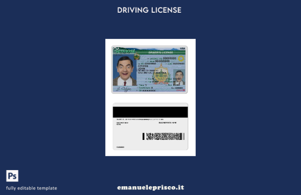 verified style modello USA Vermont DL ( ) stile verificato template